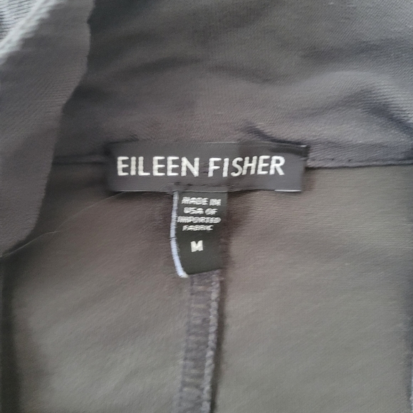 Eileen Fisher Color Block Drape Jacket - Picture 8 of 8